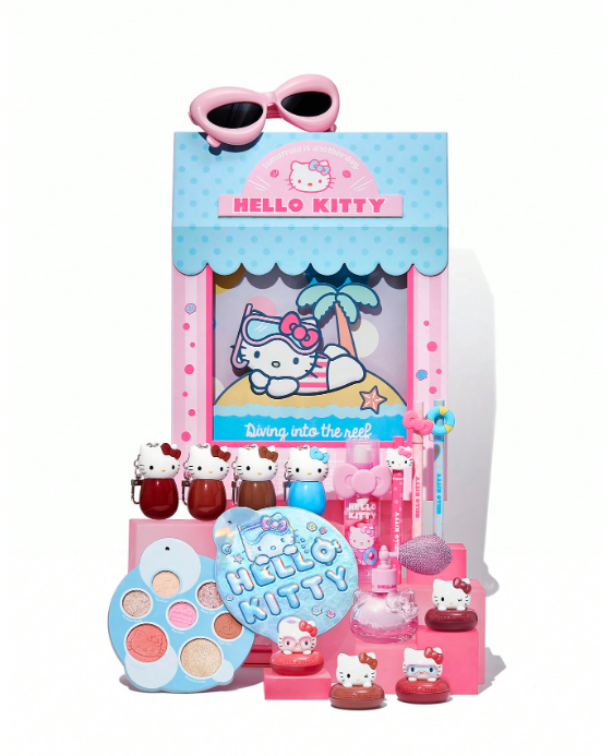 Coleção de Maquiagem Completa Hello Kitty