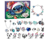 (VIRALIZOU) Stitch Calendário Contagem Regressiva [Pulseira Grátis + Berloques] Edição Limitada