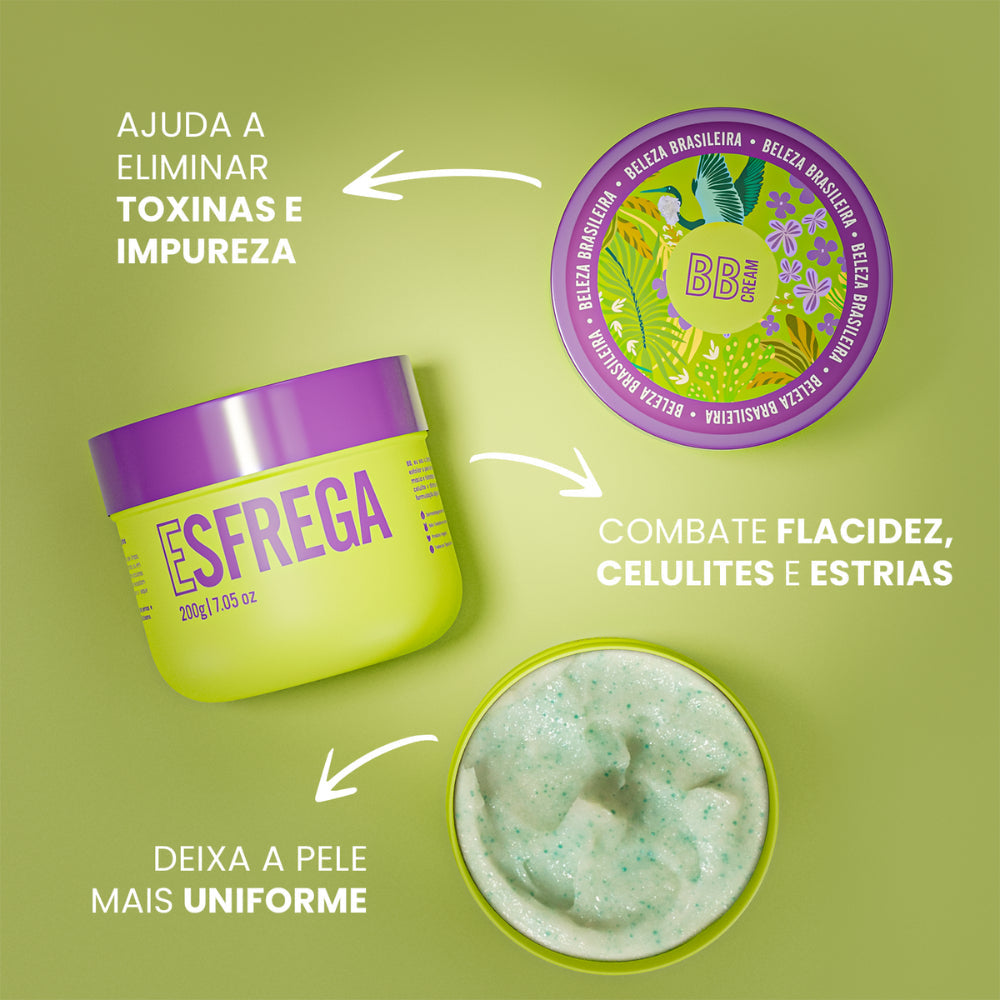 Esfoliante Esfrega 250g - Beleza Brasileira